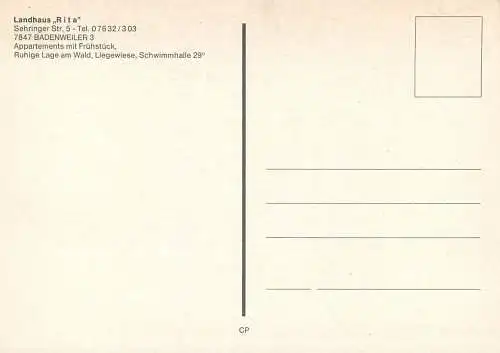 Germany Landhaus "Rita" Badenweiler