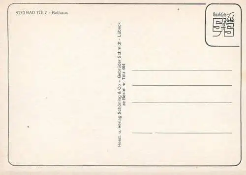 Germany Bad Tolz Rathaus