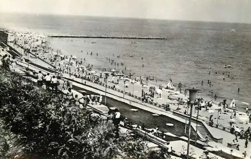 Romania Eforie Sud plaja 1963