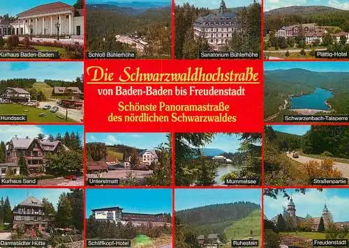 Germany Die Schwarzwaldhochstrasse von Baden-Baden bis Freudenstadt