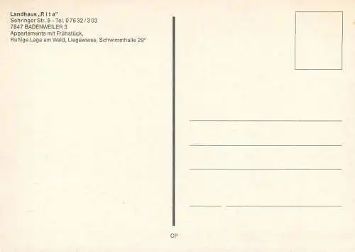 Germany Badenweiler Landhaus "Rita"