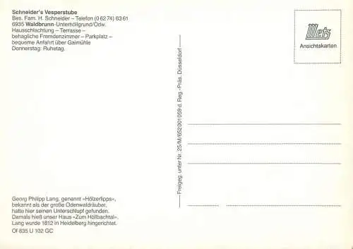 Germany Waldbrunn Schneider's Vesperstube multi view