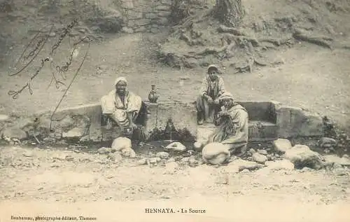 Africa Algeria Tlemcen Hennaya commune la source water traditions ethnic spring