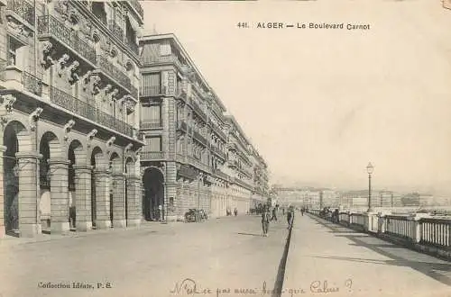 Africa Algeria Alger boulevard Carnot