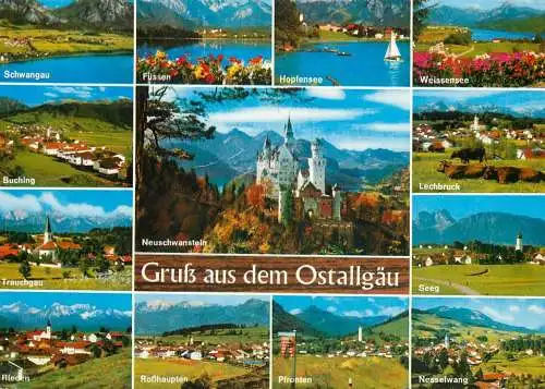 Germany Gruss aus dem Ostallgau multi view