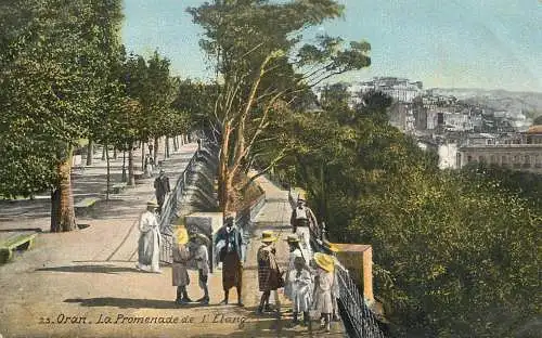 Africa Algeria Oran la promenade de l'Etang