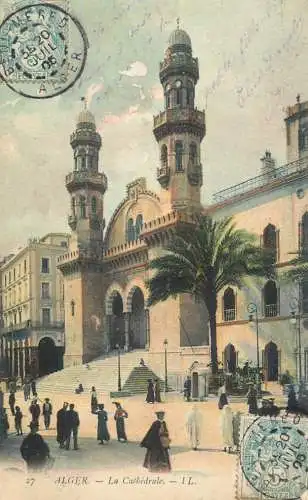 Africa Algeria Alger la cathedrale