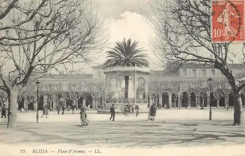 Africa Algeria Blida place d'Armes