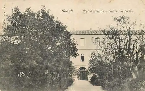 Africa Algeria Blidah hopital militaire jardins