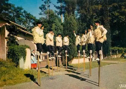 Folklore and traditions costumes folk types costumes Landais les echassiers