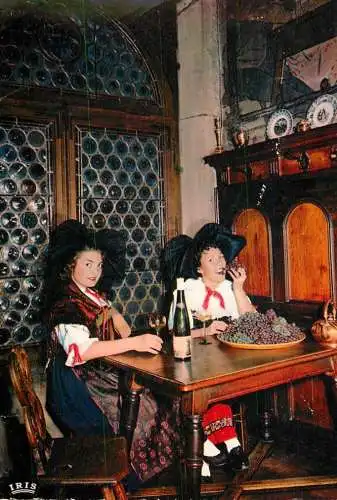 Folklore and traditions costumes folk types scenes Alsace pittoresque Wybstub