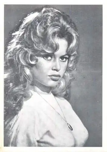 Brigitte Bardot postcard