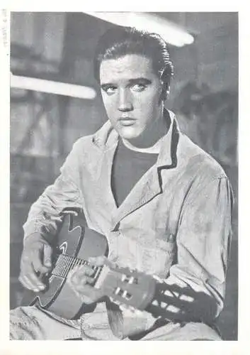 Elvis Presley postcard