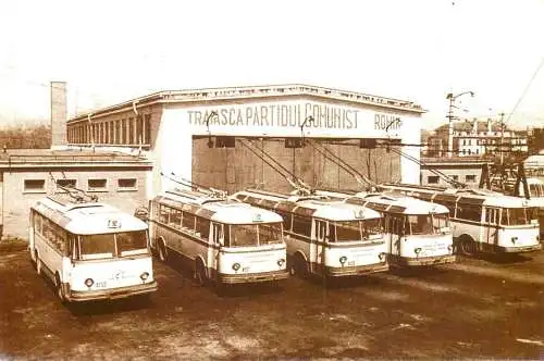 Romania Regia Autonoma de Transport Bucuresti troleibuze depoul Vatra Luminoasa