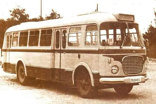 Romania Regia Autonoma de Transport Bucuresti autobuz Skoda Karosa 1963