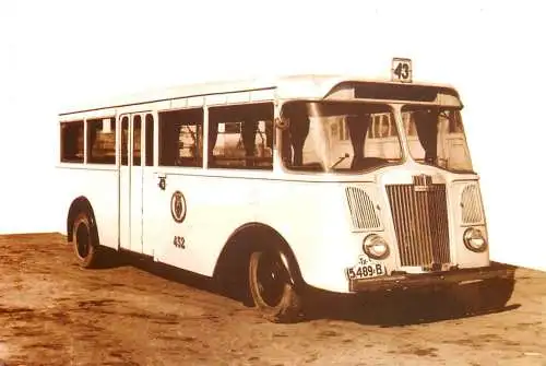 Romania Regia Autonoma de Transport Bucuresti autobuz Renault 1925