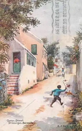 America Antilles Bermuda Queen street St. Georges