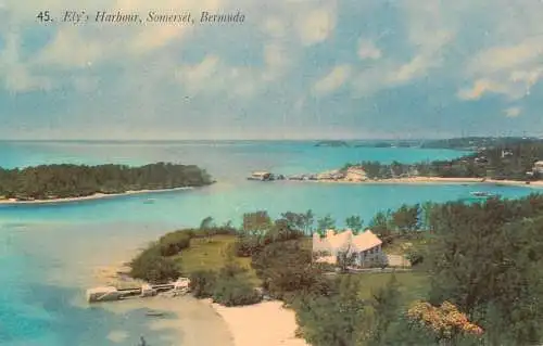 America Antilles Bermuda Ely's harbour Somerset