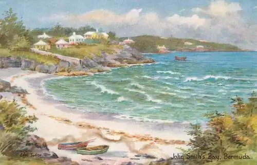 America Antilles Bermuda John Smith's Bay painting