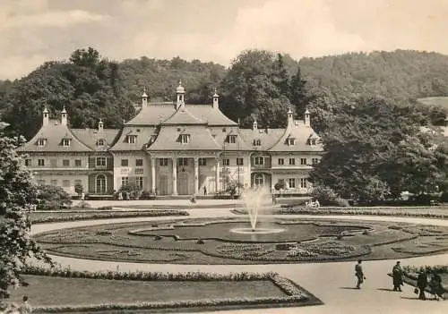 Germany Dresden Schlosshof mit Bergpalais