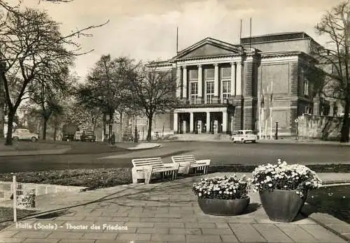 Germany Halle Saale theater des Friedens