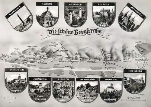 Germany Die Schone Bergstrasse coat of arms