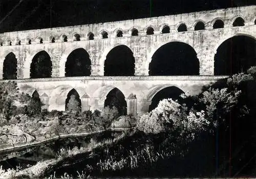 France Le pont du Gard aqueduc romain