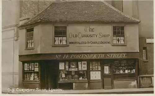 United Kingdom England London Old curiosity shop