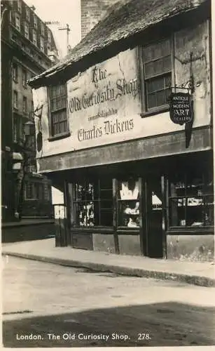 United Kingdom England London old curiosity shop