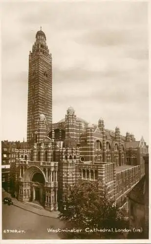 United Kingdom England London Westminster cathedral