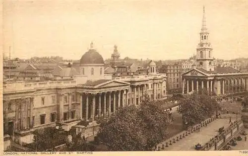 United Kingdom England London National Gallery and St. Martins