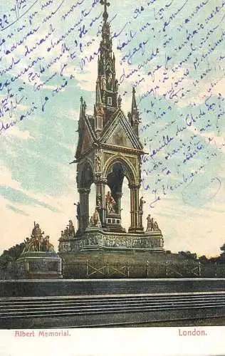 United Kingdom England London Albert Memorial