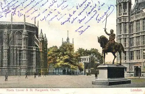 United Kingdom England London Poet Corner St. Margaret's church