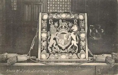 United Kingdom England London Houses of Parliament Lord Chancellor's purse