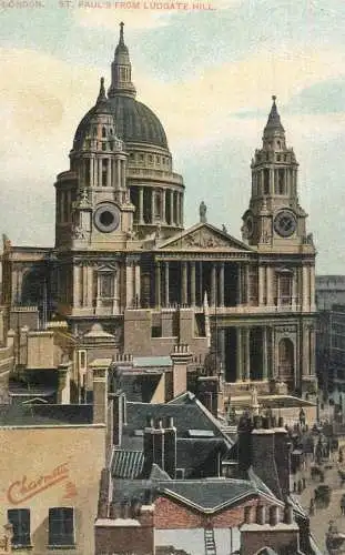 United Kingdom England London St. Paul's Cathedral Ludgate Hill