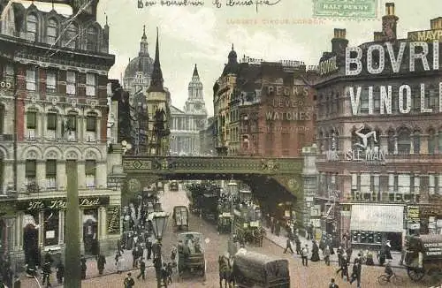 United Kingdom England London Ludgate Circus