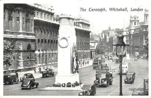 United Kingdom England Cenitaph Whitehall automobile truck bus