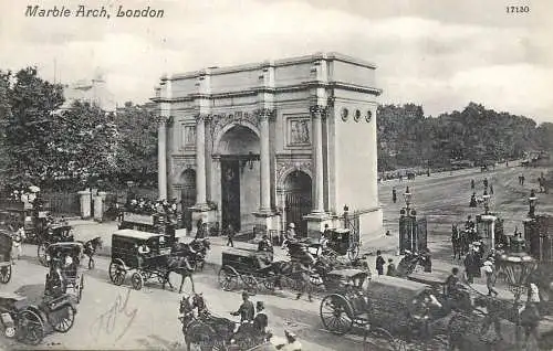United Kingdom England Marble Arch carriage