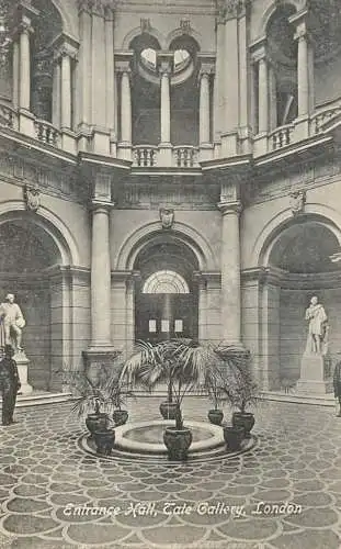 United Kingdom England London Tate gallery entrance hall