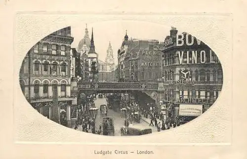 United Kingdom England London Ludgate circus