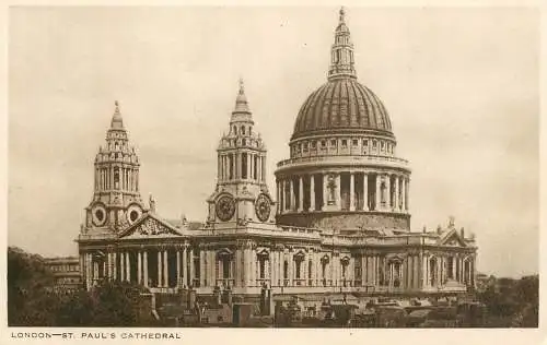 United Kingdom England London St. Paul's Cathedral