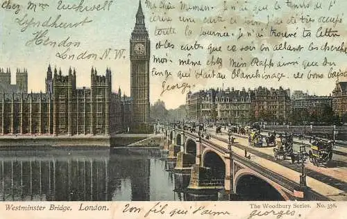 United Kingdom England London Westminster bridge