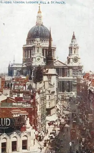 United Kingdom England St. Paul's Cathedral Ludgate Hill