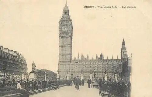 United Kingdom England London Westminster Abbey gardens