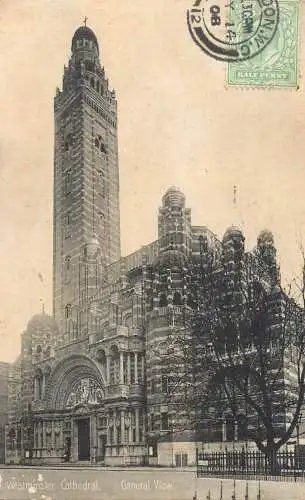 United Kingdom England London Westminster cathedral