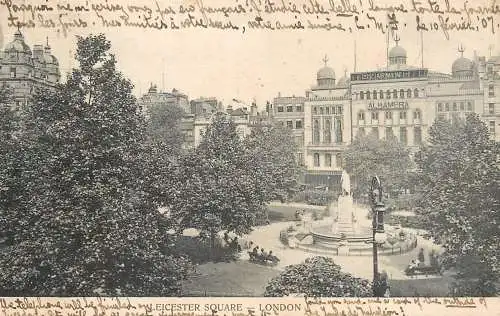 United Kingdom England Leicester square Alhambra