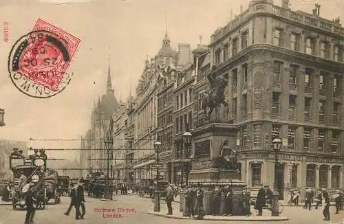 United Kingdom England London Holborn circus bus