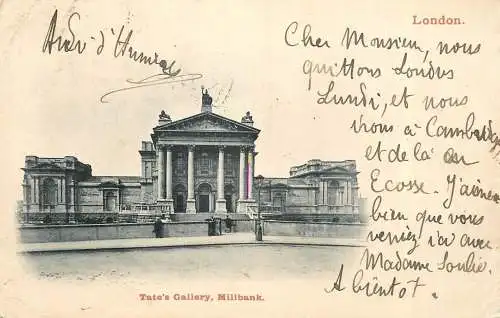 United Kingdom England London Tate's gallery Milibank