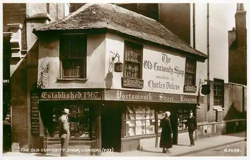 United Kingdom England London old curiosity shop