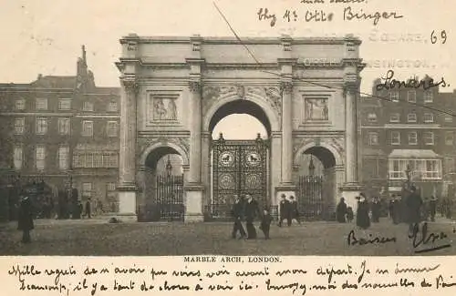 United Kingdom England London Marble arch